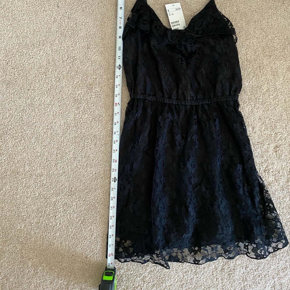 NWT H&M Lace Adjustable Straps MiniDress! Size 6 - Picture 13 of 13